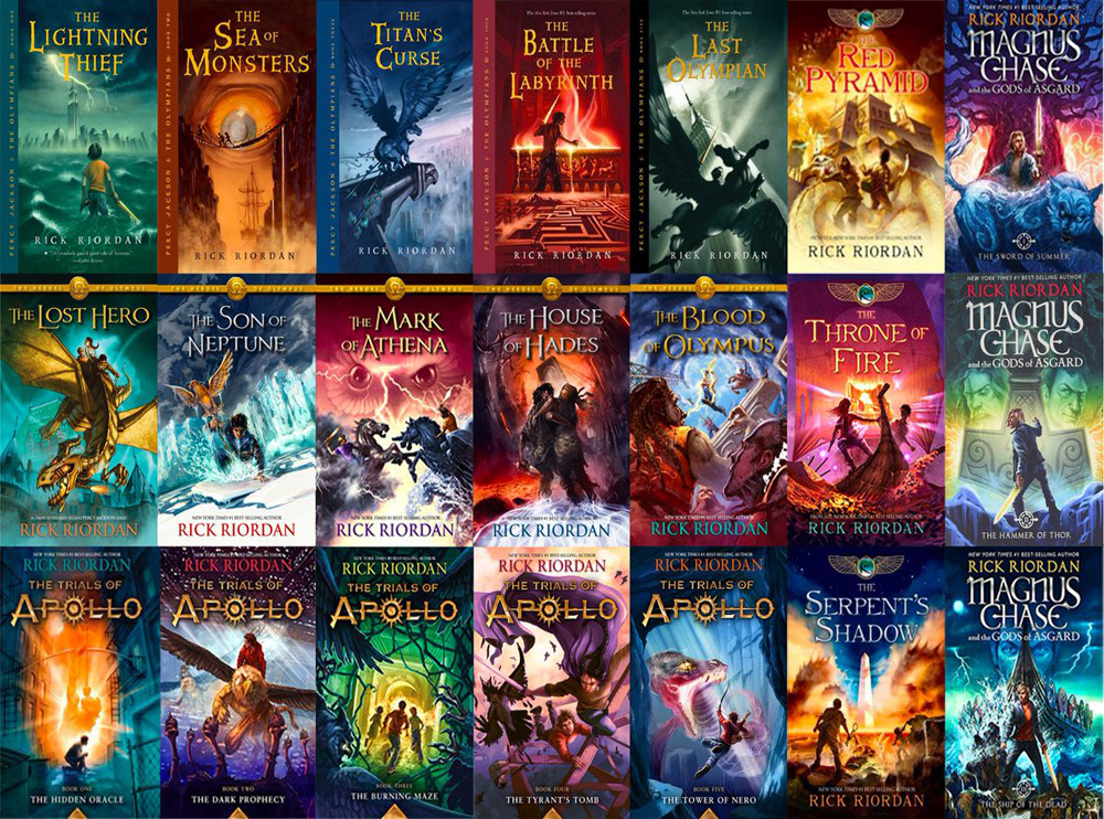 books by rick riordan coming out in 2017